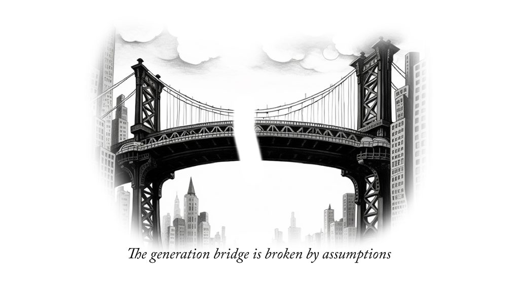 The generation bridge is broken by assumptions